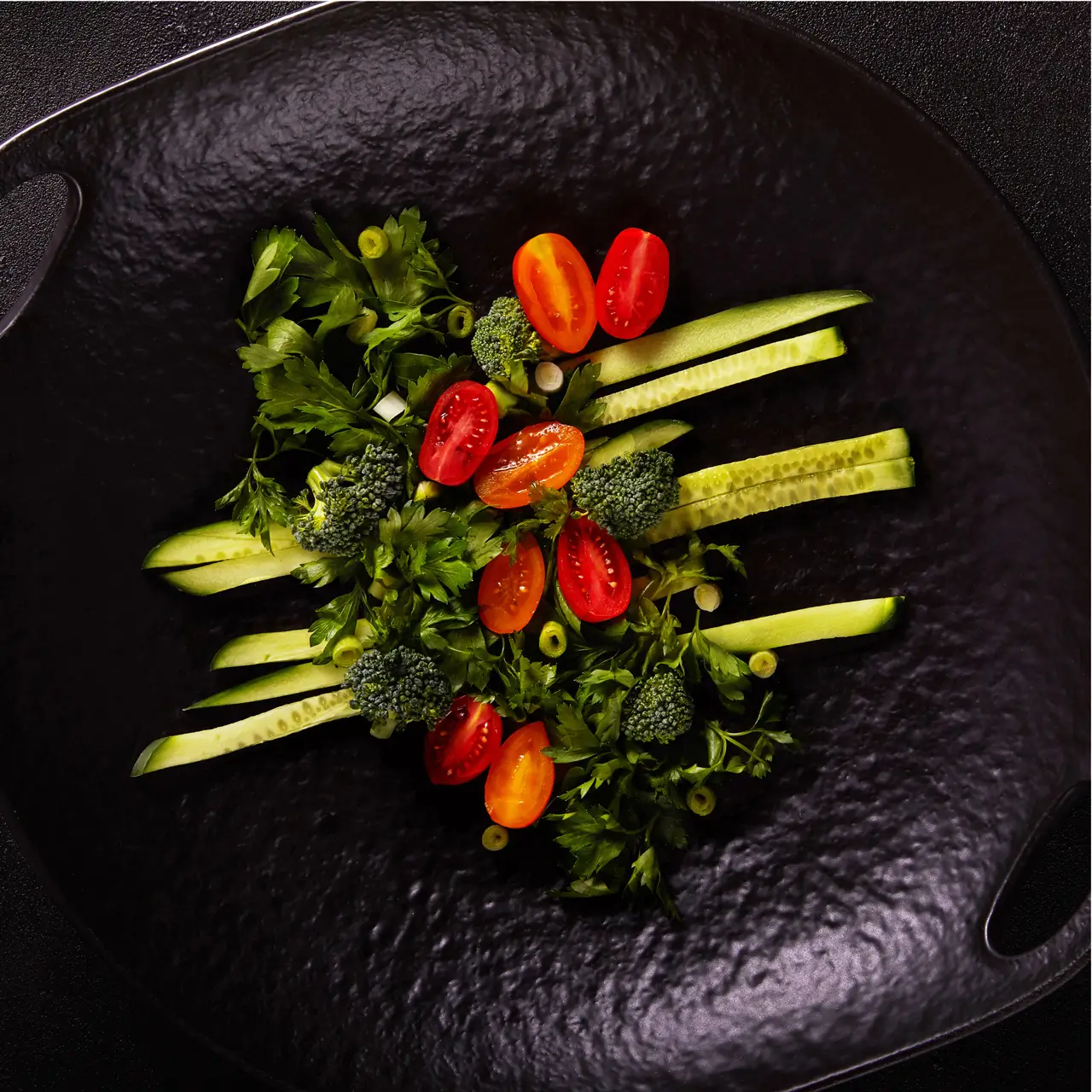 Image of veggies on a plate
